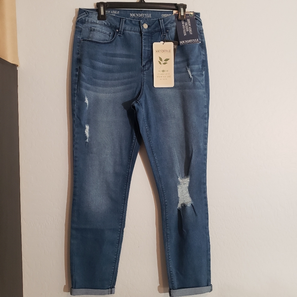 SoundStyle Jamie Ankle Skinny made from recycled plastic bottles size 10/30 - Picture 2 of 6